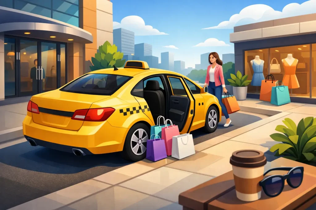Taxi for Shopping Trips That Fit Your Day
