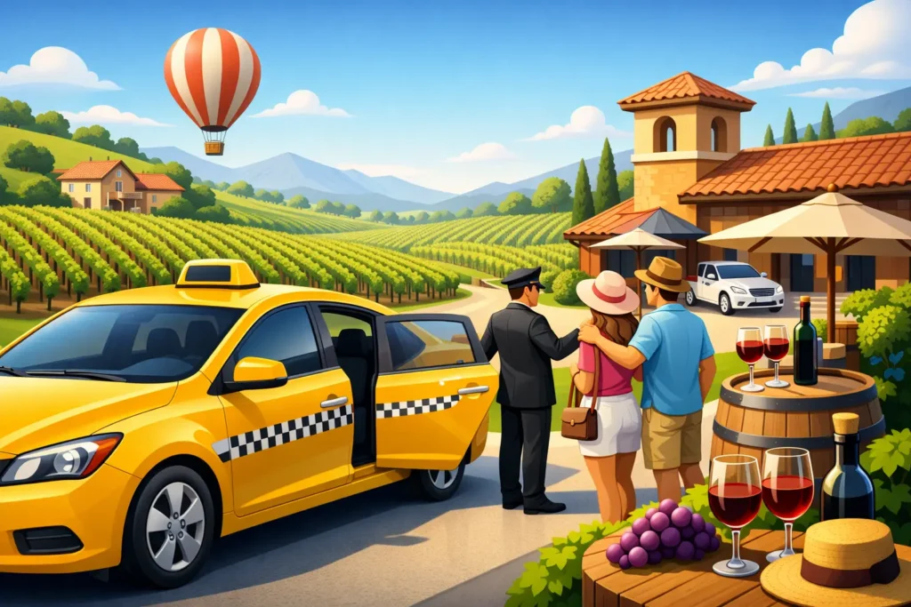 Taxi for Winery Tours: Plan a Safer Day Out